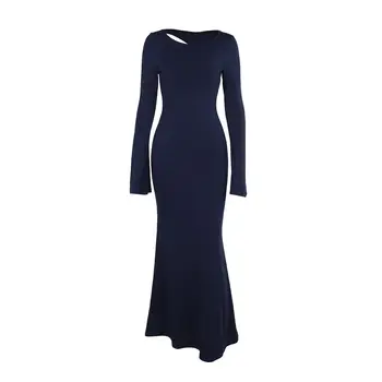 10 best sales długa niebieska sukienka - №4