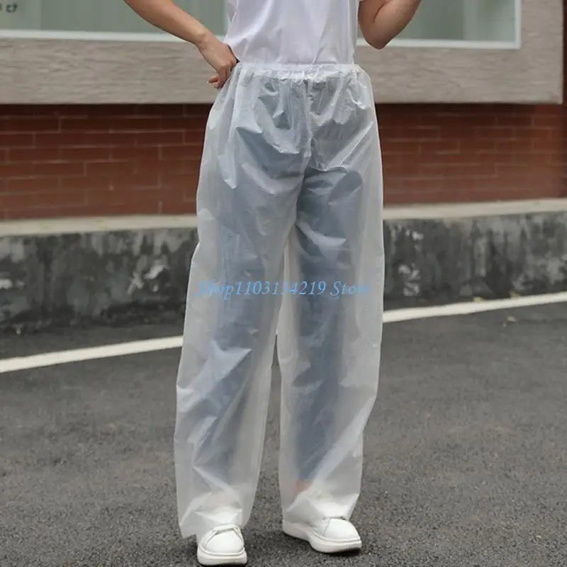 N5KC Quick Drying Lightweight Rain Pants EVA Waterproof Design Outdoor Use For Construction Worker