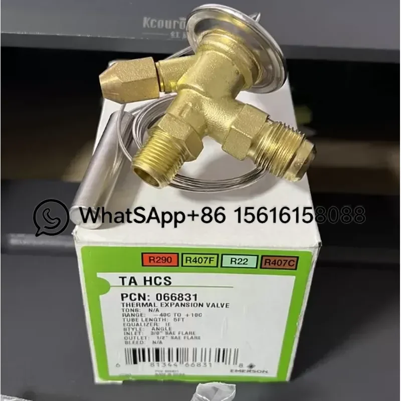 Original Emerson Expansion Valve TAEHCS TAHCS TAESCS Cold Storage Air Conditioner Refrigeration Parts Compatible with TAE HCS
