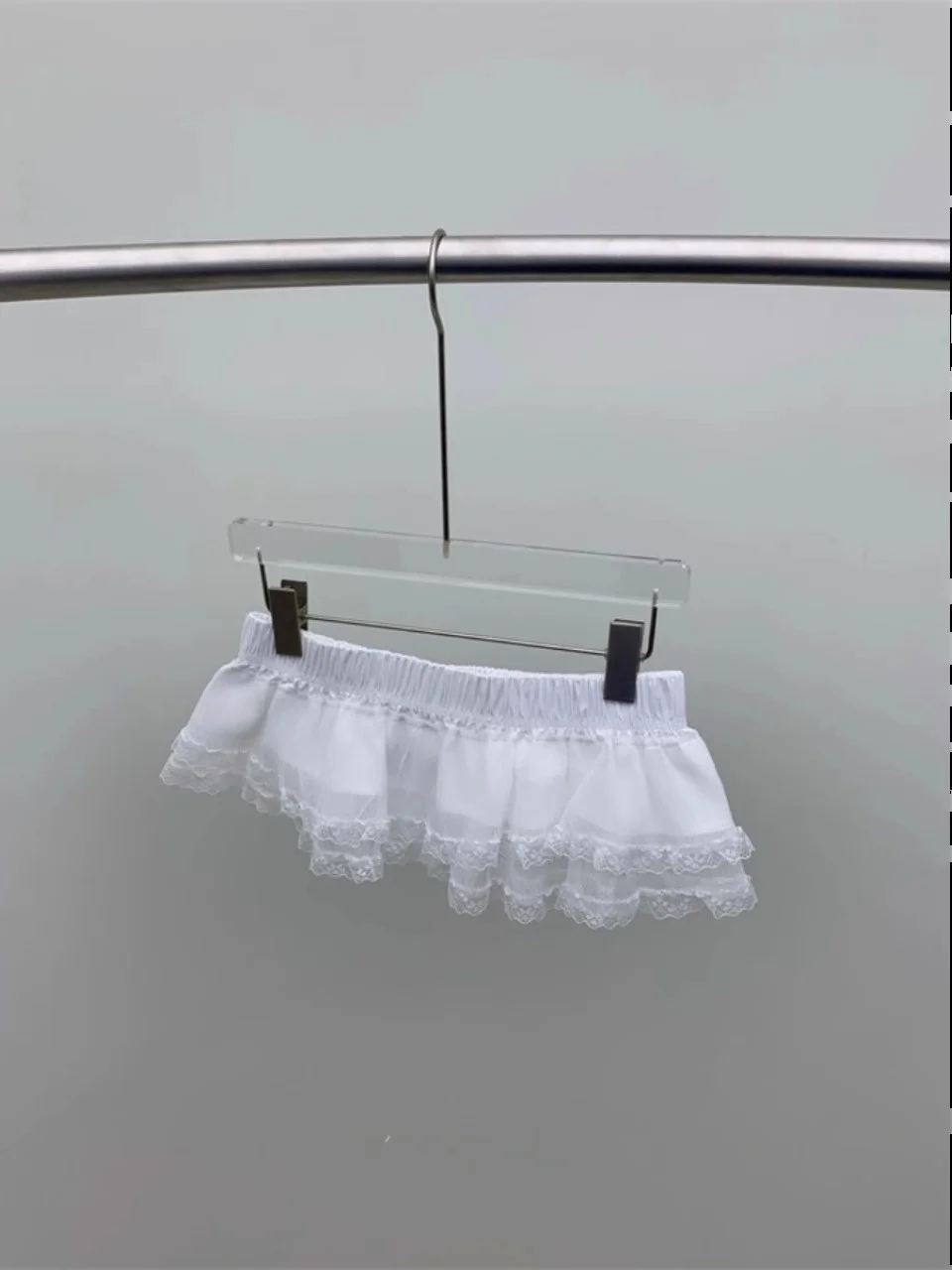 Street Sle Girl Ballet Flair Gonna bonus a strati elastica in vita Vita alta Ultra ort Primavera 2024 Altro materiale