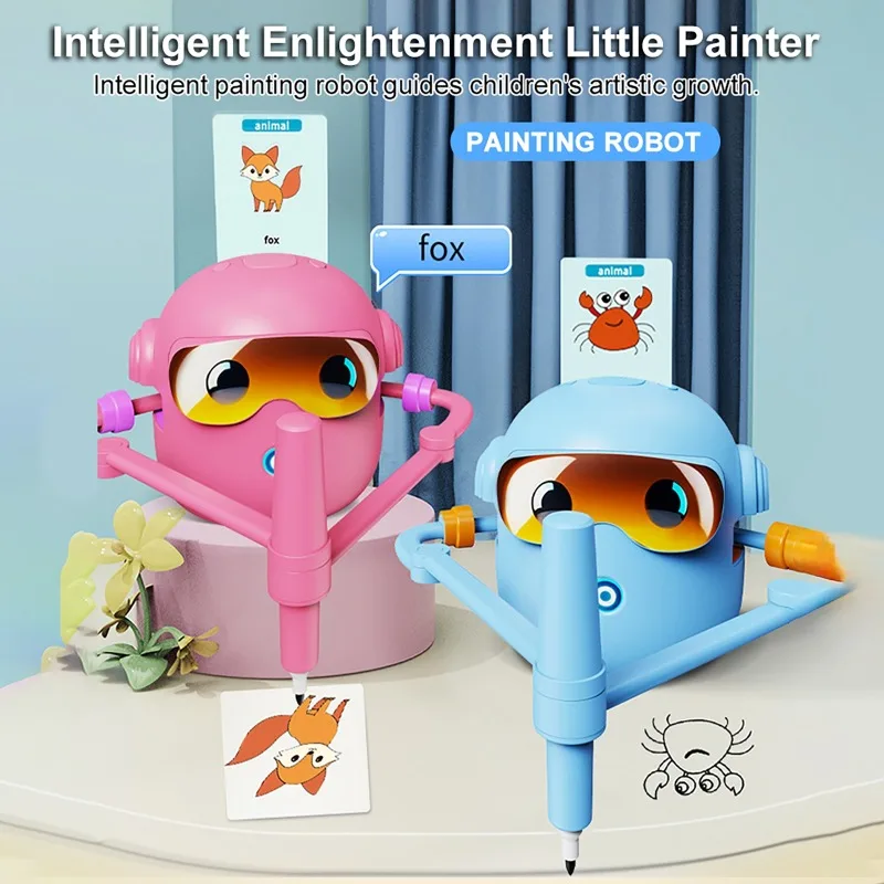 robot-de-dibujo-interactivo-para-ninos-robot-de-dibujo-automatico-educativo-con-100-tarjetas-para-ninos-y-ninas-aprendizaje-preescolar-voicebots