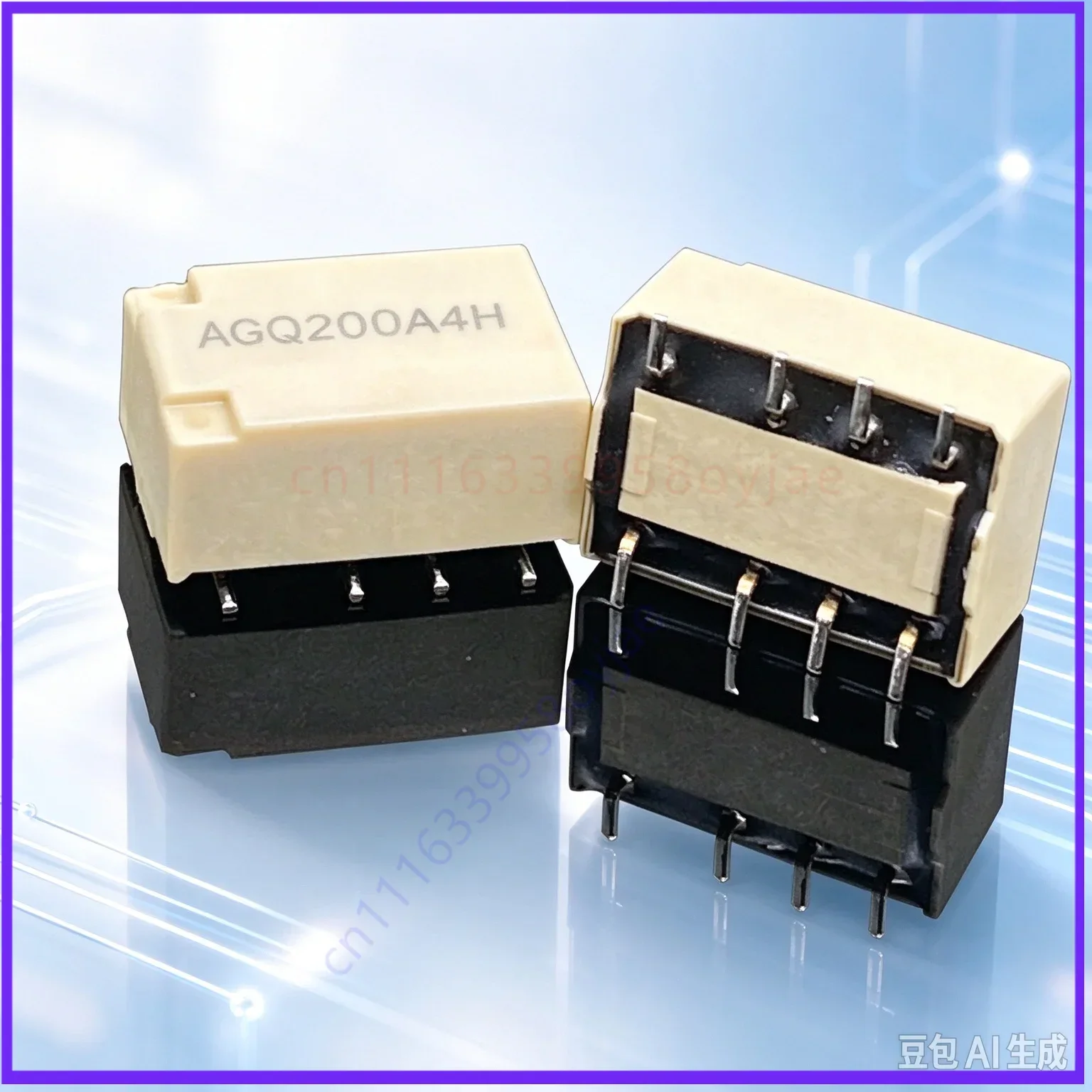 10pcs  Genuine for Panasonic Relay AGQ200A4H AGQ200A4HZ 4.5V SMD