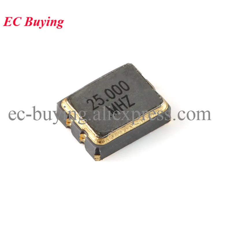5Pcs 3225 SMD Active Crystal Oscillator 2Mhz 4Mhz 8Mhz 10Mhz 12Mhz 16Mhz 20Mhz 24Mhz 25Mhz 27Mhz 32.768khz 40Mhz 48Mhz 50Mhz image 4