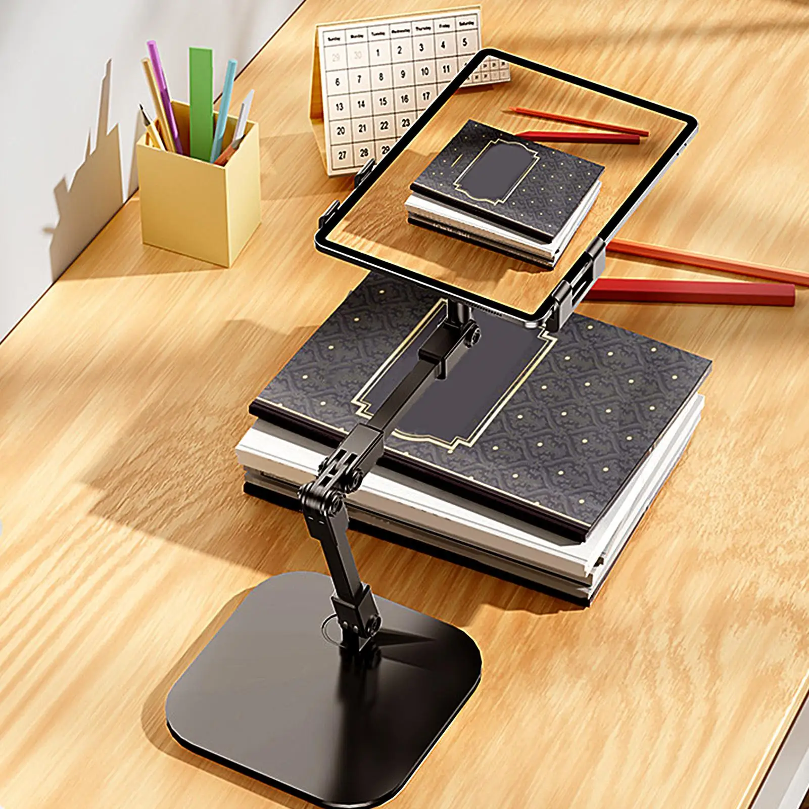 

Настольный держатель для телефона, складной телескопический регулируемый угол, товары для дома, регулируемая подставка для телефона для видеозвонков, просмотра видео