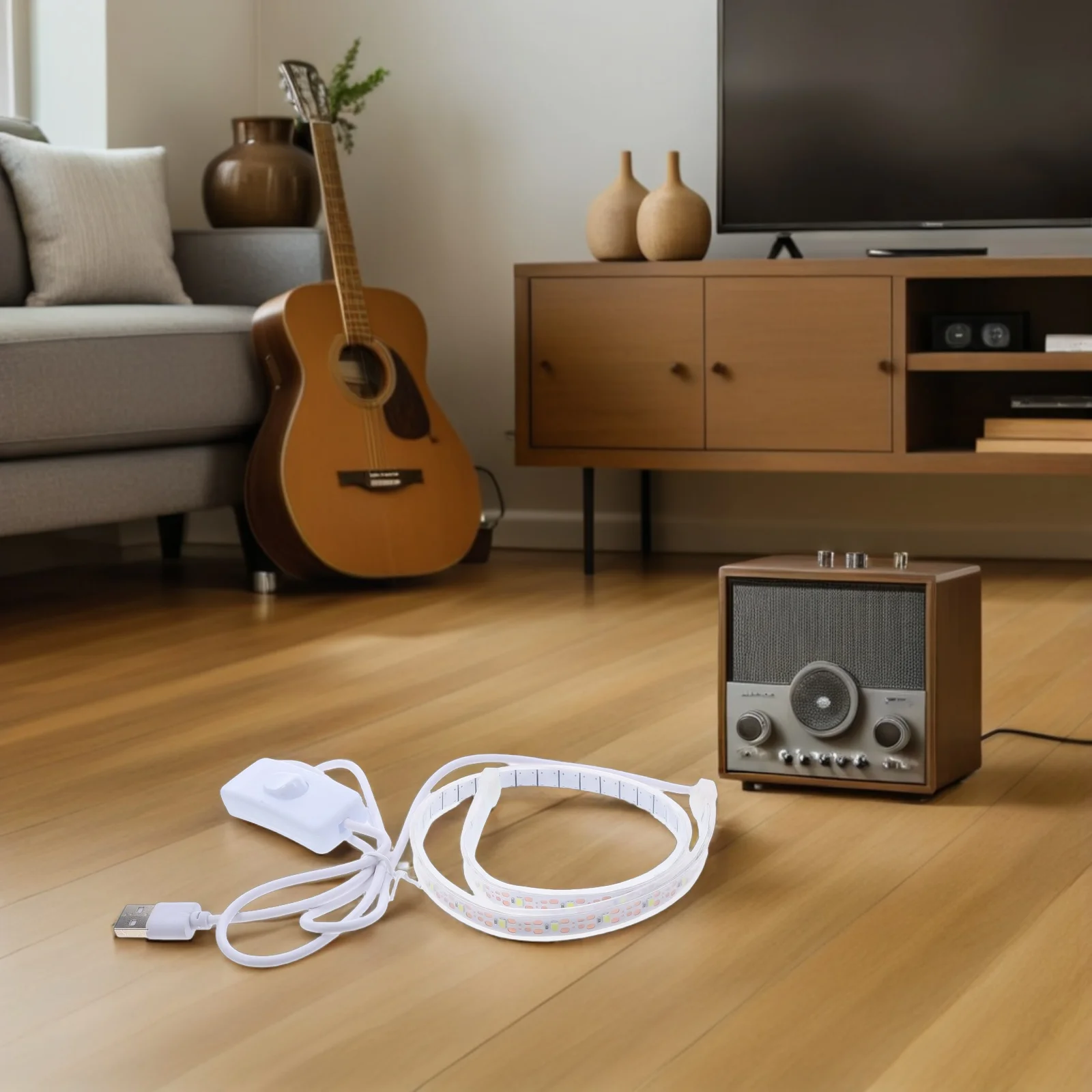 

50cm USB Powered LED Leak Detection Light Strip for Woodwind Repair Saxophone Flute Clarinet Oboe Saxophone Leak Light