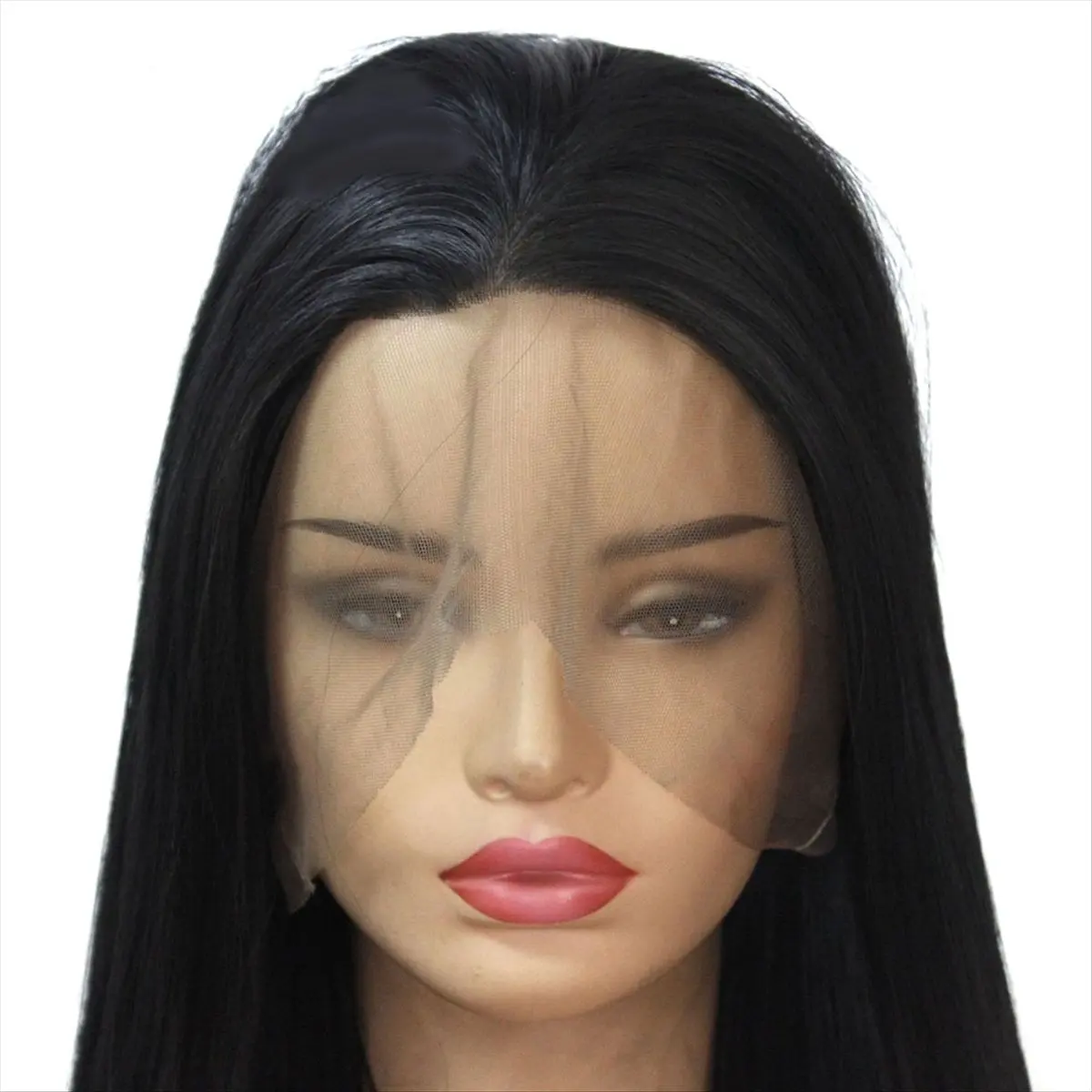 Lively- 24 Inch Full Lace Wig Bone Straight Human-Hair Wigs for Black Women Hd Straight Lace Frontal Wig Glueless Preplucked