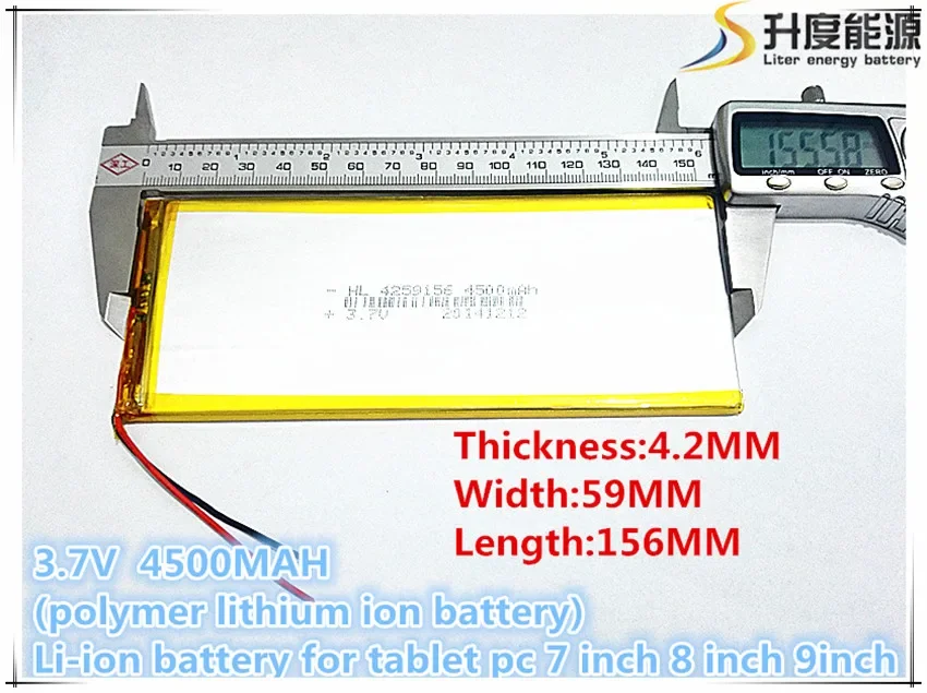 

The New Battery 4500mAH Li-ion Tablet pc battery For 7,8,9 inch tablet PC ICOO 3.7V Polymer lithiumion Battery With High Quali