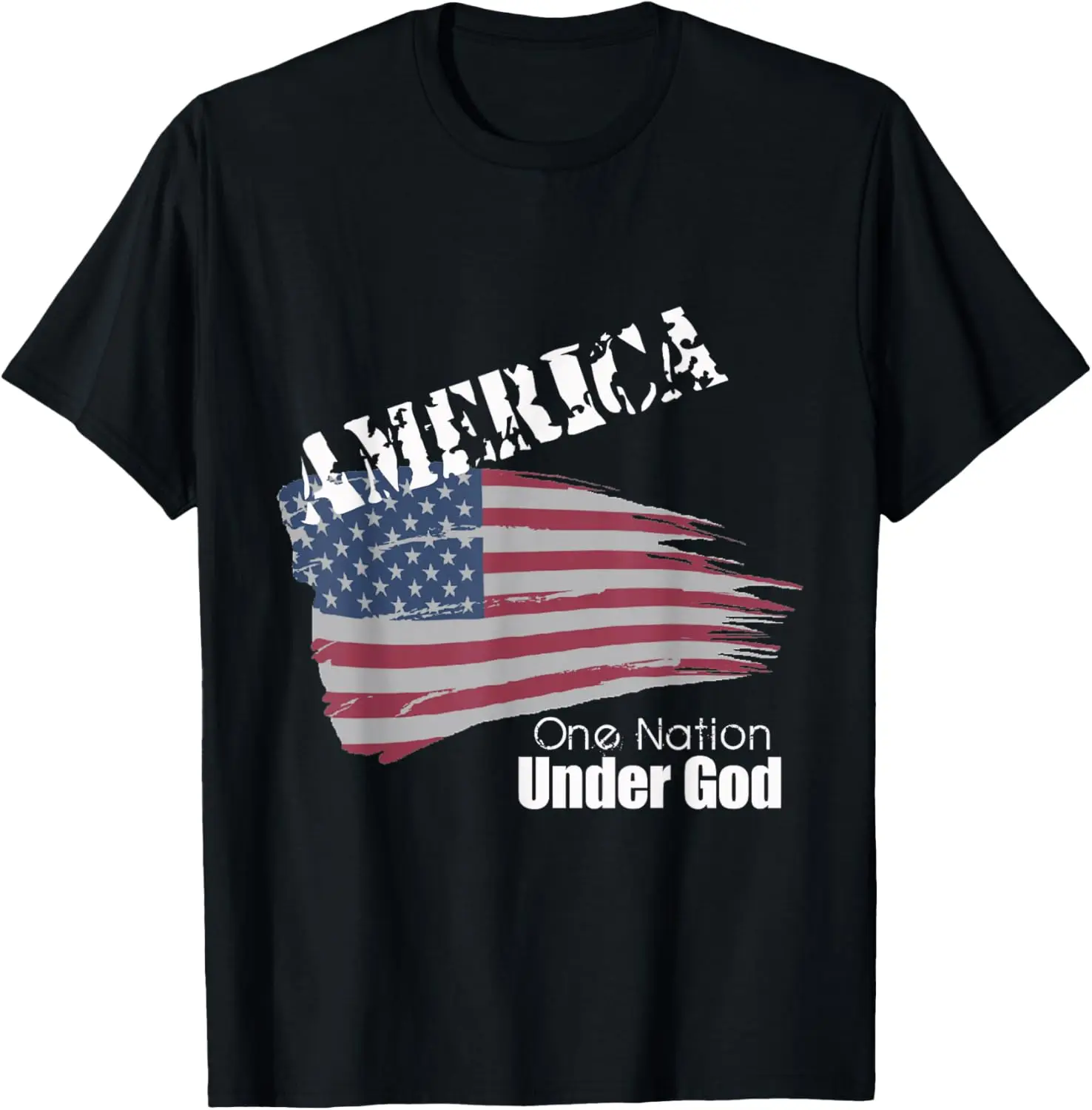 

Последние модели для мужчин и женщин - футболка America One Nation Under God