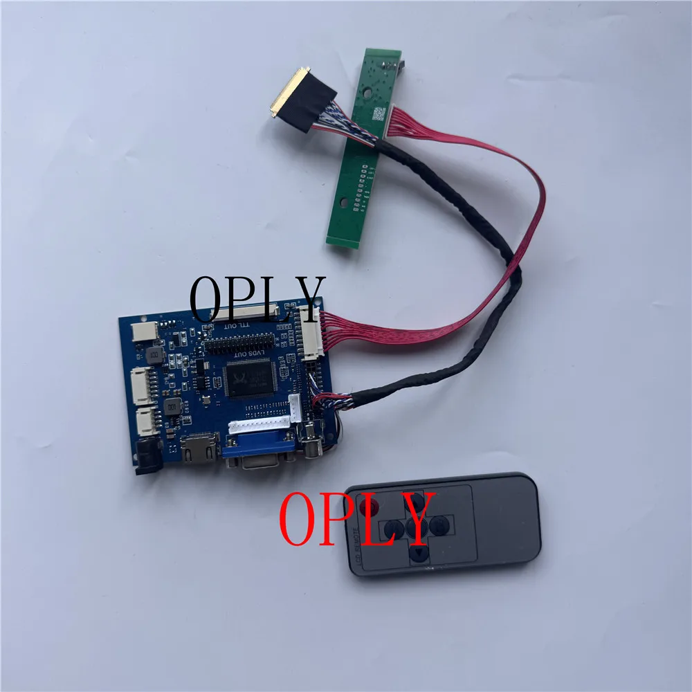 AV HDMI-Compatible Controller board for HSD101PFW2-B00 HSD101PFW2-C00 HSD101PFW2 1024×600 40Pin LCD Panel Display VGA WLED Kit