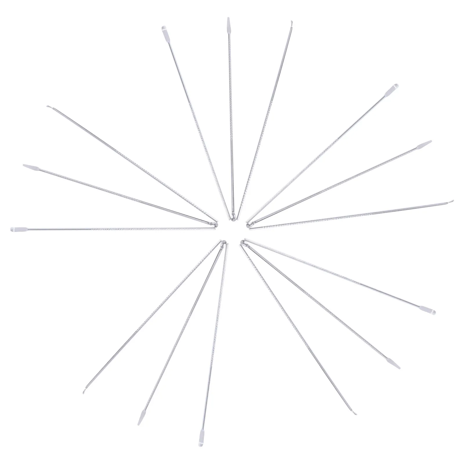 

Набор из 15 элегантных ложек для чистки ушей из нержавеющей стали, антикоррозийные инструменты для удаления ушной серы, бытовые принадлежности для ухода за ушами