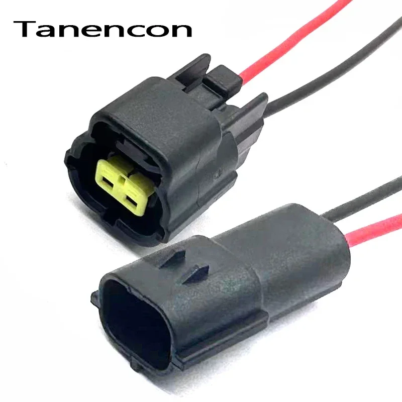 1 Set 2 Pin Auto Impermeabile Connettori di Aspirazione Aria Temp IAT Sensore Cablaggio Elettrovalvola Spina per Toyota 174354 -2 174352 -2