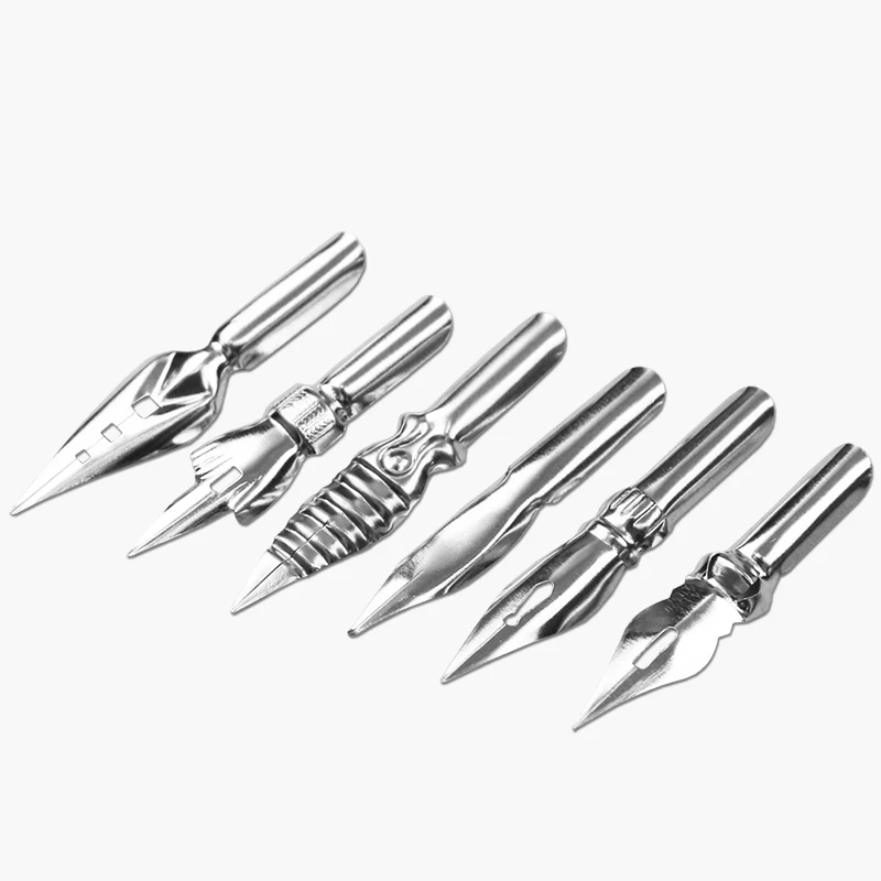 FEATTY Calligraphy Pen Kit – Includes Wooden Dip Pen and 7 Nibs for Drawing and Writing