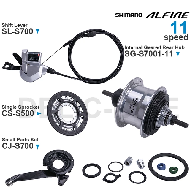 SHIMANO ALFINE 11-speed S700 Groupset Shifter SL-S700 Internal Geared Rear  Hub SG-S7001-11 CS-S700 CJ-S700 Original Parts - AliExpress