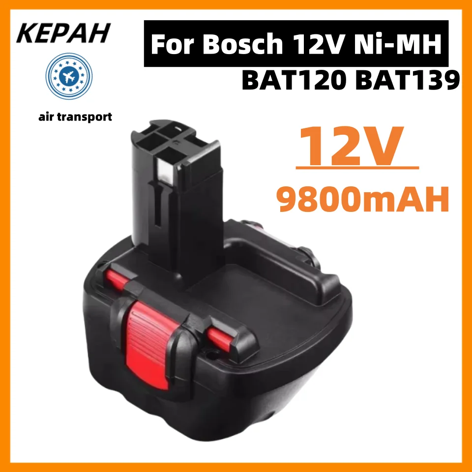 

for Bosch 12V 9800mAh PSR Battery 12V 9.8Ah AHS GSB GSR 12 VE-2 BAT043 BAT045 BAT046 BAT049 BAT120 BAT139 2024