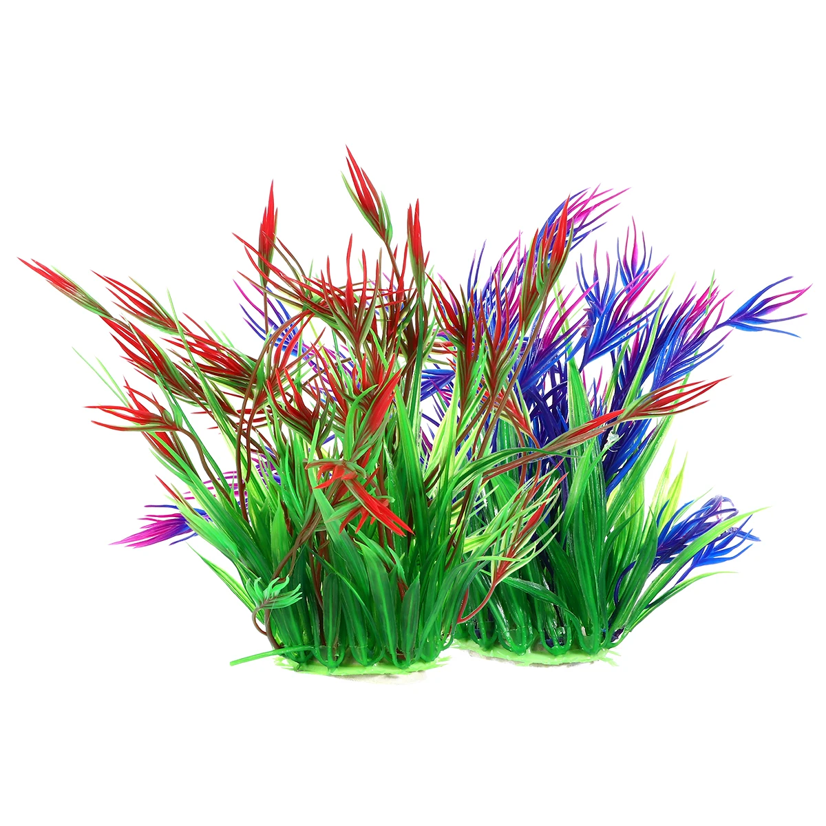 

2Pcs Vivid Aquarium Plants Underwater Decorations Fish Tank Water Grass Plant Safe for Fish Tanks Aquarium Plants