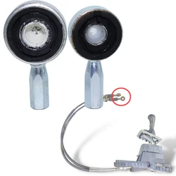 Gearbox Repair Kit For MG3 MG6 2012 MG7 MGTF MGF Control Cable Linkage Bushing  Shifter Lever Selector Connect End Grommet Clip