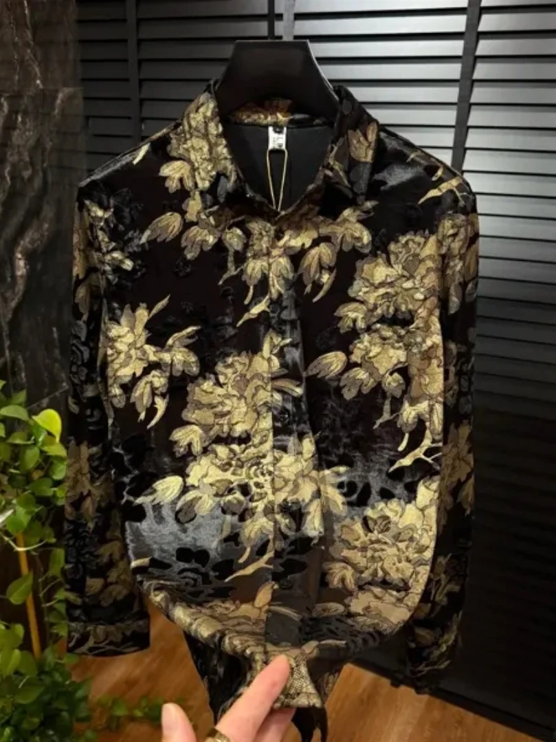 

Fashionable Casual Long Sleeve Shirt for Men New Arrival Autumn Winter Business Smart Stylish Versatile Elegant Youthful