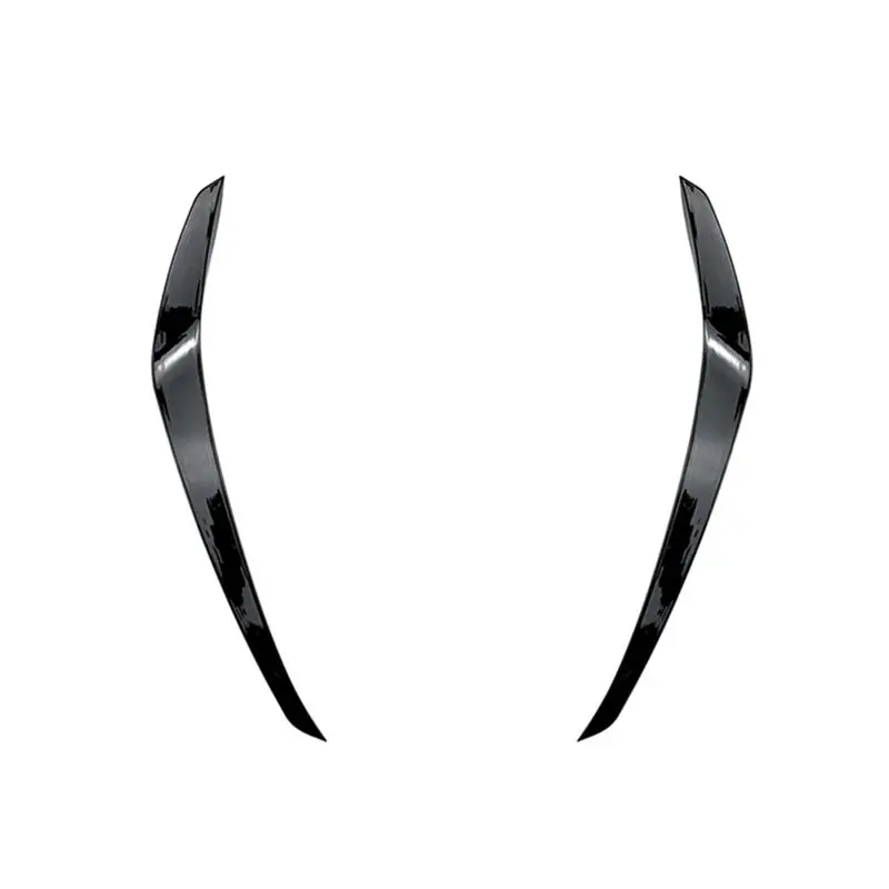KYCOR-1 Paircar Front Bumper Spoiler Splitter Cover Fog Light Canard Trim For Golf 7 Golf MK7 2013-2016 Down Knife Parts