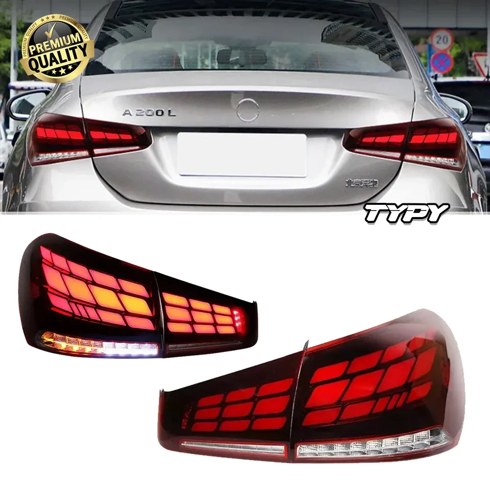

Car For Benz A-Class W177 Taillights 2019-2022 Upgrade Modified New DRL Dynamic Turn Signal LED Taillight Auto Accessories