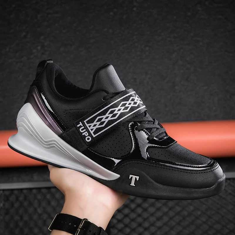 Professional Weightlifting Shoe Men's Women's Squat Shoes Non-slip and Wear-resistant Sports Shoes Comfortable Deadlift Shoes