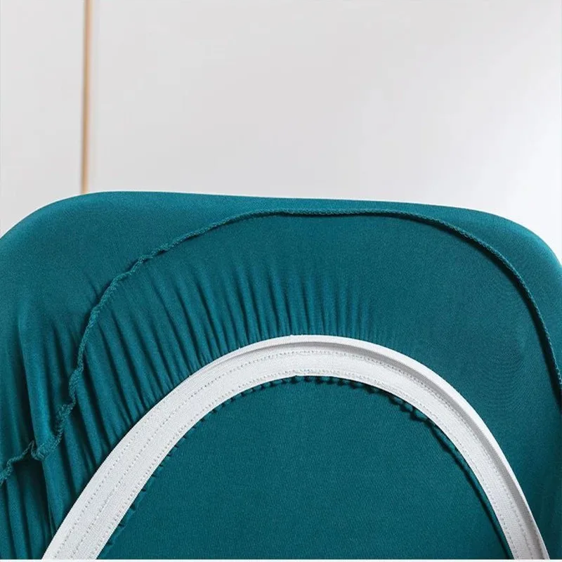 1 قطعة غطاء كرسي منحني بلون شبه دائري مطاطا الصيف غطاء كرسي كرسي وسادة مجموعة مسند الظهر غطاء كرسي للمنزل #6