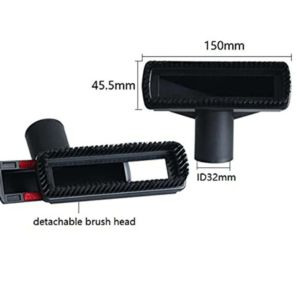 ABRG-6 Pcs 범용 진공 청소기 브러시 노즐 홈 먼지 제거 틈새 계단 도구 키트 32Mm 35Mm 진공 청소기 액세서리