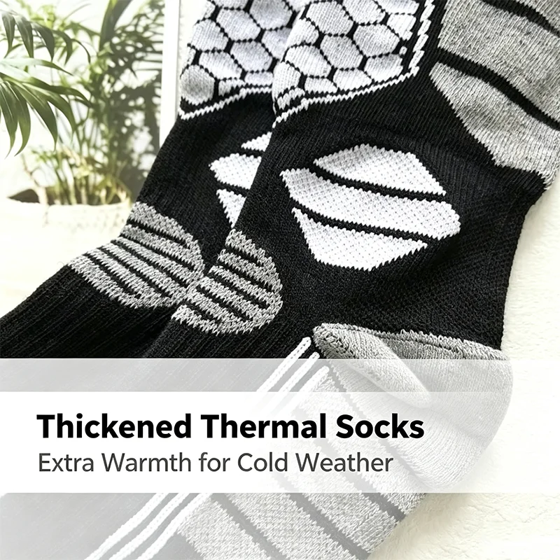 1/2/3Pairs Professional Skiing - Thermal Sock Winter ulasan dan harga