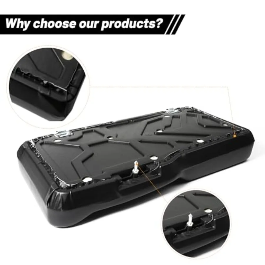 Seat Bottom Cushion Fit for 20132019 Polaris Ranger 570 900 1000 Diesel HST Deluxe Replacement 2684965070 Passenger Side Black