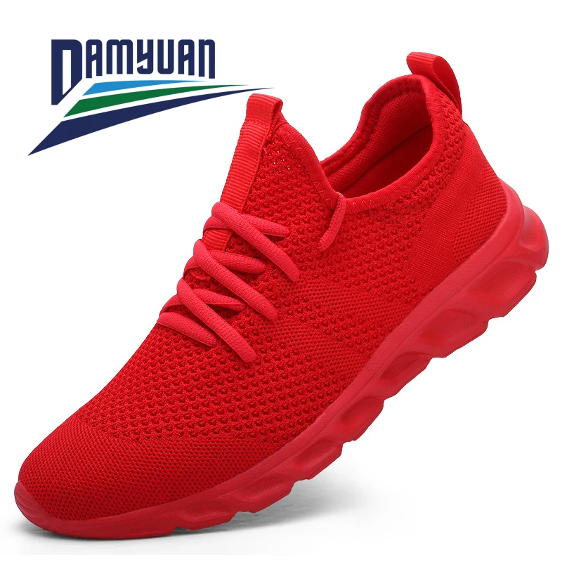 Non-slip 2023 New Summer Fashion Casual Sneakers Breathable Running Shoes Lightweight Lace-up Men Women Shoes Zapatillas Hombre