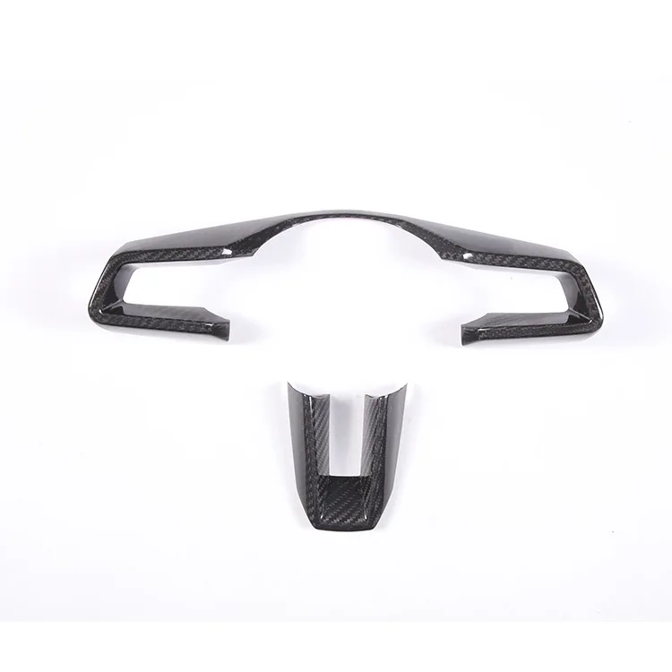 

Suitable for Porsche 911 real carbon fiber, steering wheel buttons, decorative frame stickers, modified accessories