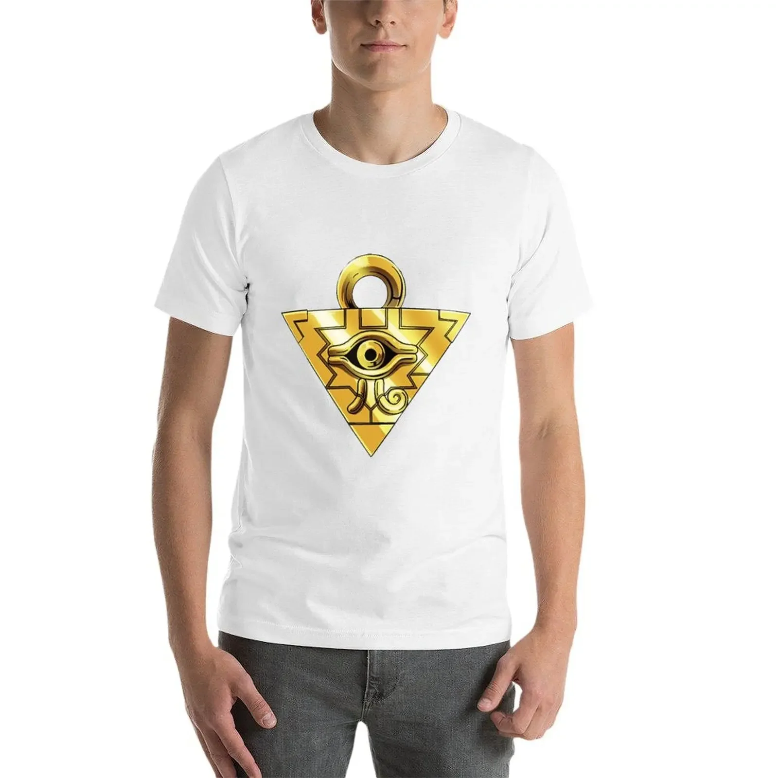 Camiseta Millennium Puzzle, camiseta esencial, camisetas de peso pesado, camisetas de campeón para hombres