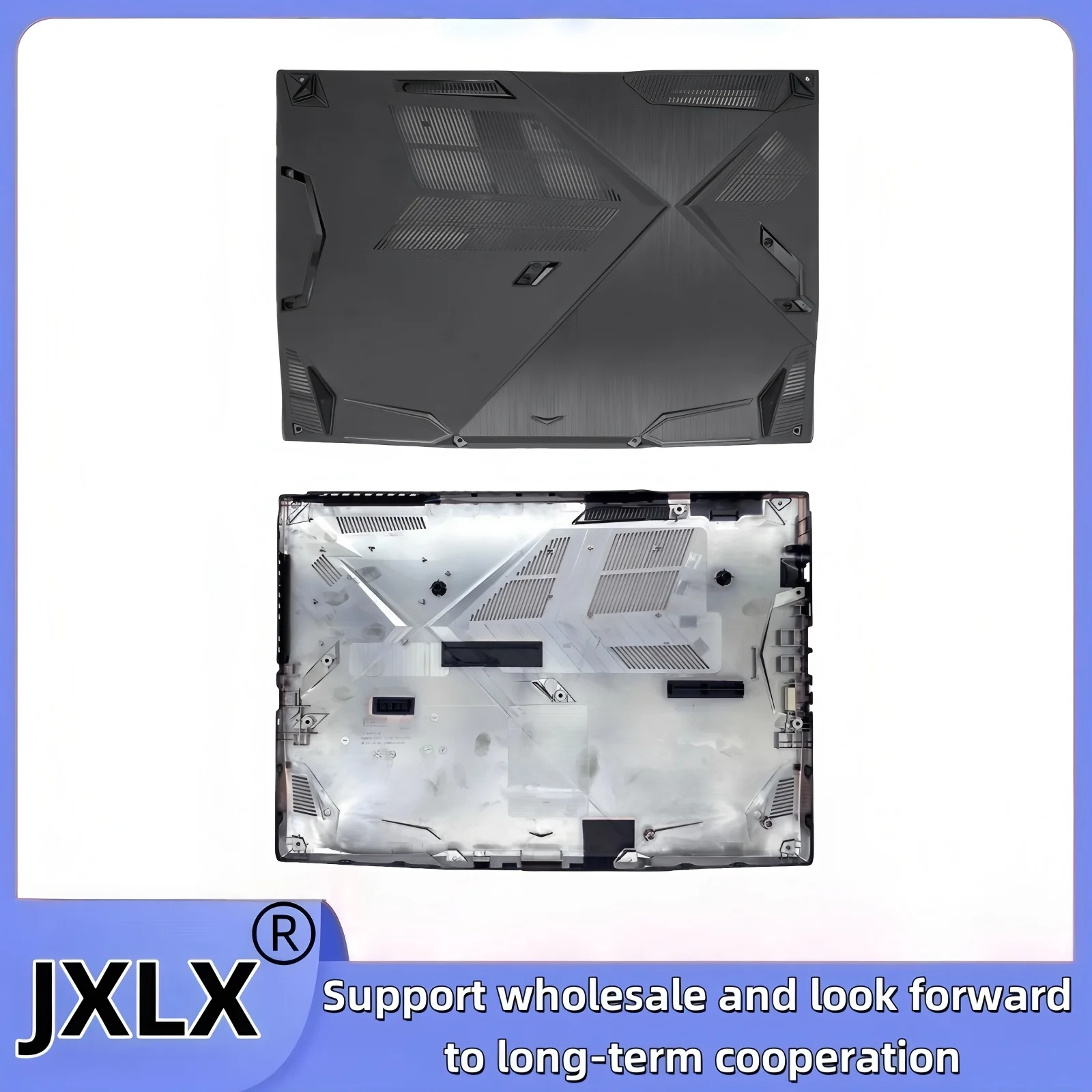 JXLX ®   Nouveau pour MSI GF63 MS-16R1 16R3 16R4 16R5 16R8 écran LCD d'ordinateur portable couverture arrière/couvercle de lunette LCD/couvercle repose-paume/couvercle de Base inférieur