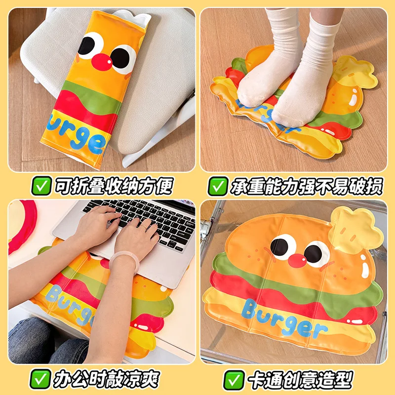 Cooling Pad Ice Pad Cooling Mat Cooling Student Dormitory Office Nap Car Waterproof Cute Seat Cushion No Water Injection Pad