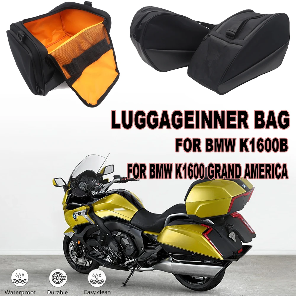 

For BMW K1600GA Car Luggage Storage Bag K 1600 GA Side Box Inner Bag Bags Bushing K1600 Grand America Motorcycle Accessories