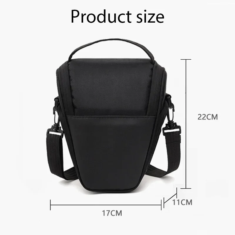 SLR Digital Camera Bag Nylon Shoulder Bag Photographic Equipment Bag Waterproof Camera Bag Micro Single for Nikon Canon Nikon