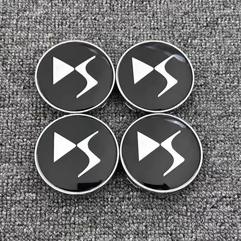 4PCS/lot 60MM DS Car Wheel Center Hub Caps for DS DS3 DS5 DS6 Deesse PSA logo Stylish Hard Wearing Replacement Dust Cover