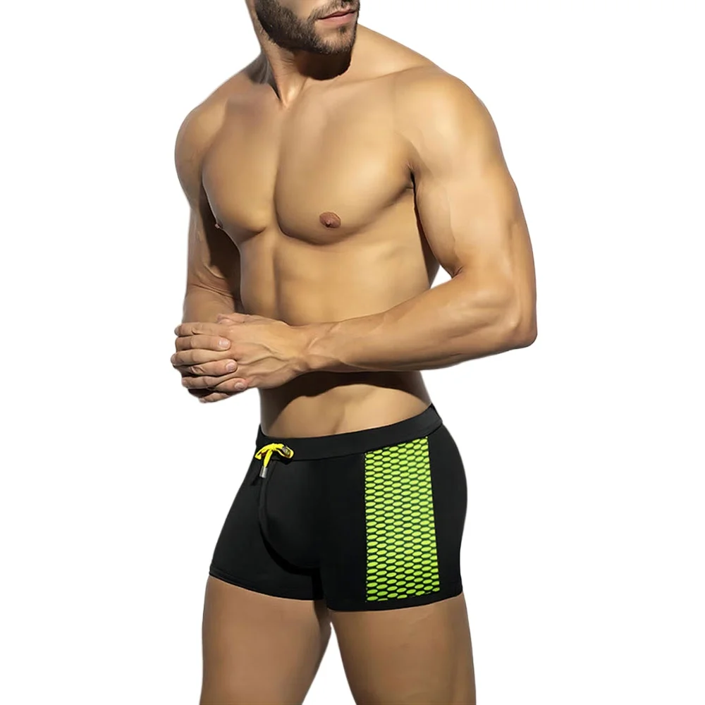 Costumi da bagno da uomo vita bassa surf Trunk swim short sexy personality costume da bagno tasca maschile nuoto beach board short men bathing