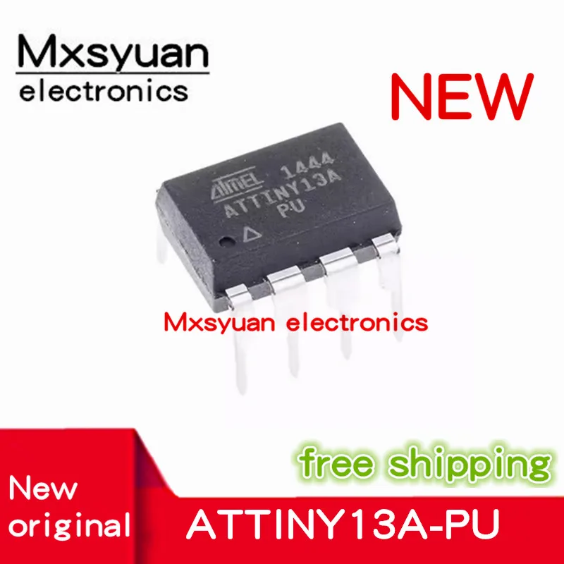 10PCS/LOT ATTINY13A-PU ATTINY13A DIP8 Mxsyuan 100% New original