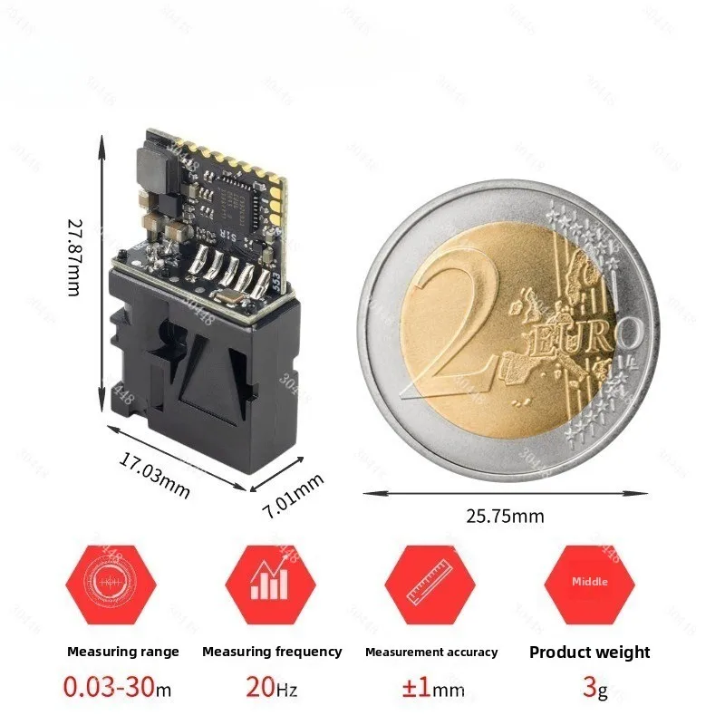 Industrial Grade High-Precision Laser Ranging Sensor Module Industrial Automation Long-Distance Measurement Bluetooth