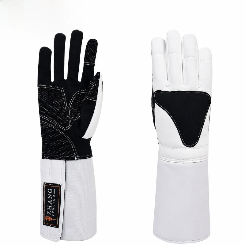 classic-black-white-line-zhangpai-gloves-unisex-sport-fitness-yoga-fans-supplies-neutral-style-sport-accessories