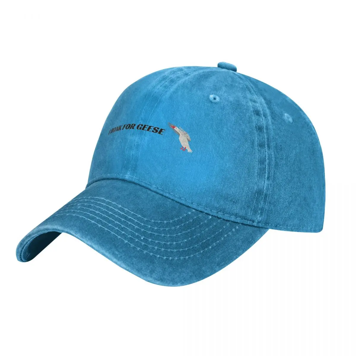 Untitled Goose Game Honk Multicolor Hat Peaked Women's Cap Geese Personalized Visor Protection Hats