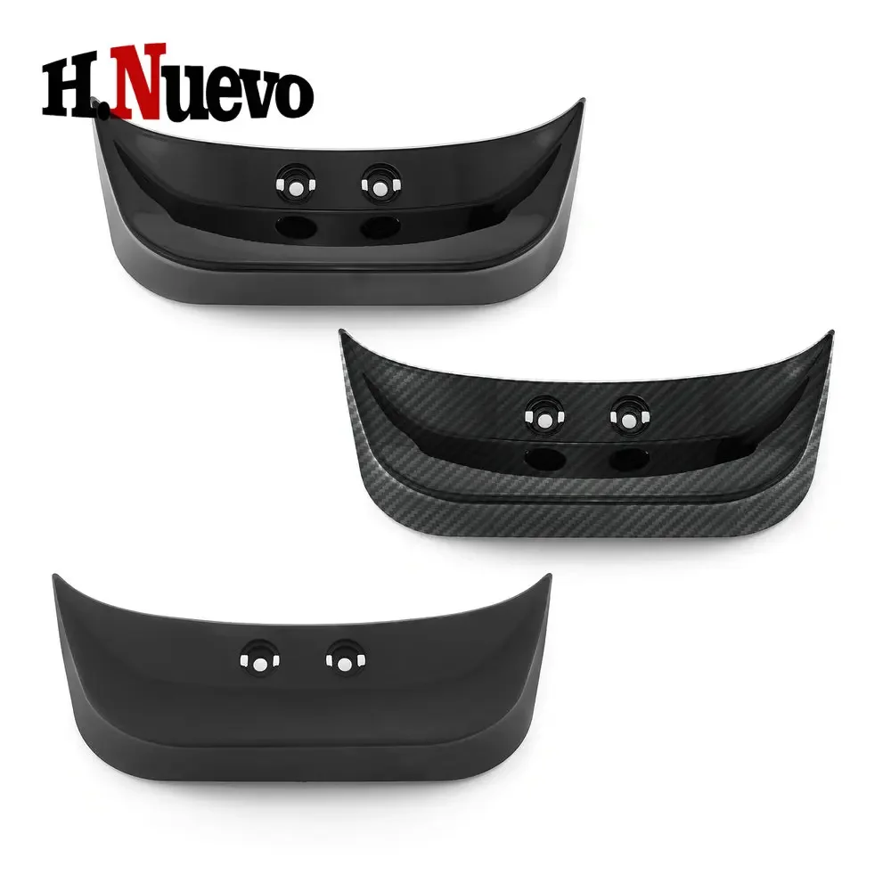 Suporte traseiro para motos Ducktail, carenagem de plástico ABS, Gloss Black Carbon, para Vespa Sprint Primavera 150 2013-2021 2022 2023