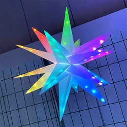 USB Starburst Cone Night Lamp Explosion Star Light with APP Control for Chirstmas Party, Birthday, Wedding, Photo Booth, Backdro