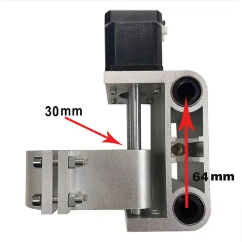 CNC 3018 MAX Aluminum Z Axis Spindle Motor Mount 200W Spindle Holder 52mm Diameter for CNC 3018 MAX