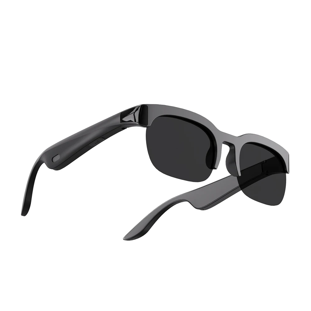 BT Sunglasses AI Translator Hands-Free Music & Calls Audio Glasses UV Protection Outdoor Sports Headphones for Men and Women
