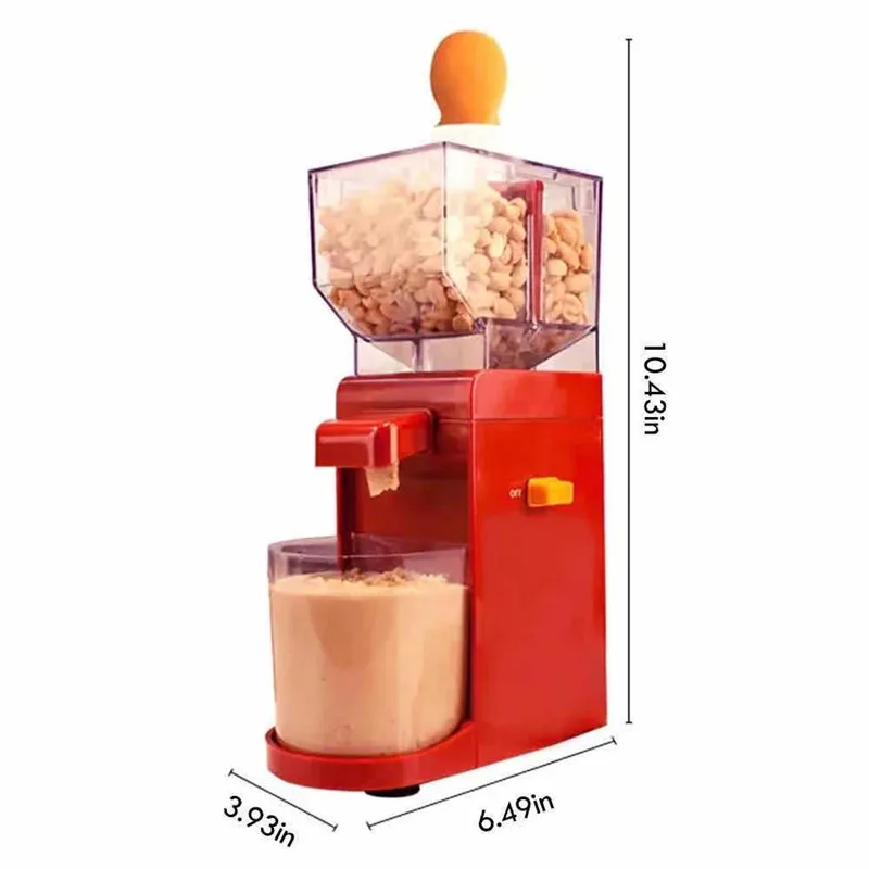 Household Small Peanut Butter Machine Automatic Cooking Machine Peanut Machine Nut Grinding