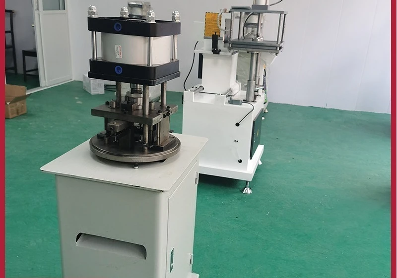 

numerical control aluminum profile rotary pneumatic punch broken bridge aluminum doors and windows stamping equipment