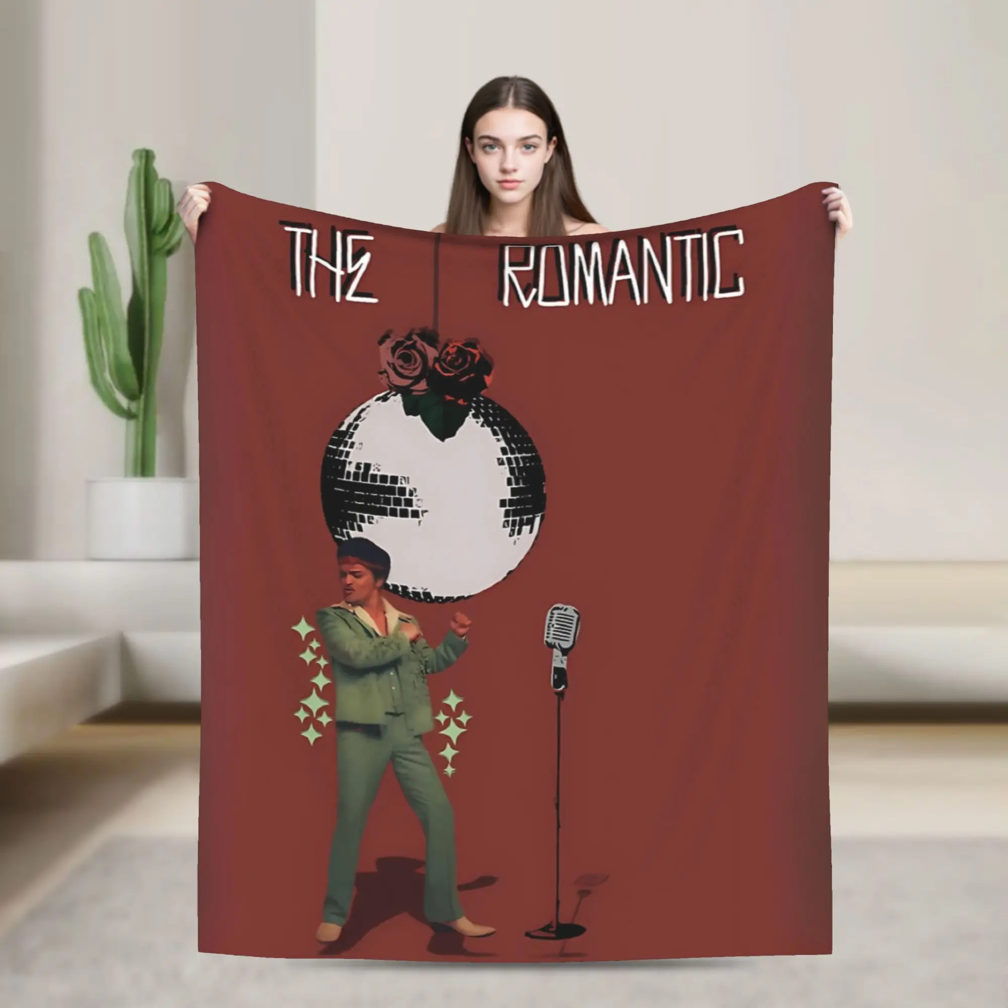 Bruno Mars The Romantic Tour 2026 Blanket Quality Super Warm  Throw Blanket Winter Decorative Couch Chair Aesthetic Bedspread