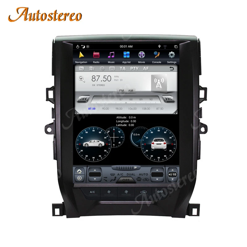 Tesla Radio Android 11 8+128G Car GPS Navigation For Toyota Mark X Reiz 2010-2013 Auto Headunit Multimedia Player Tape Recorder