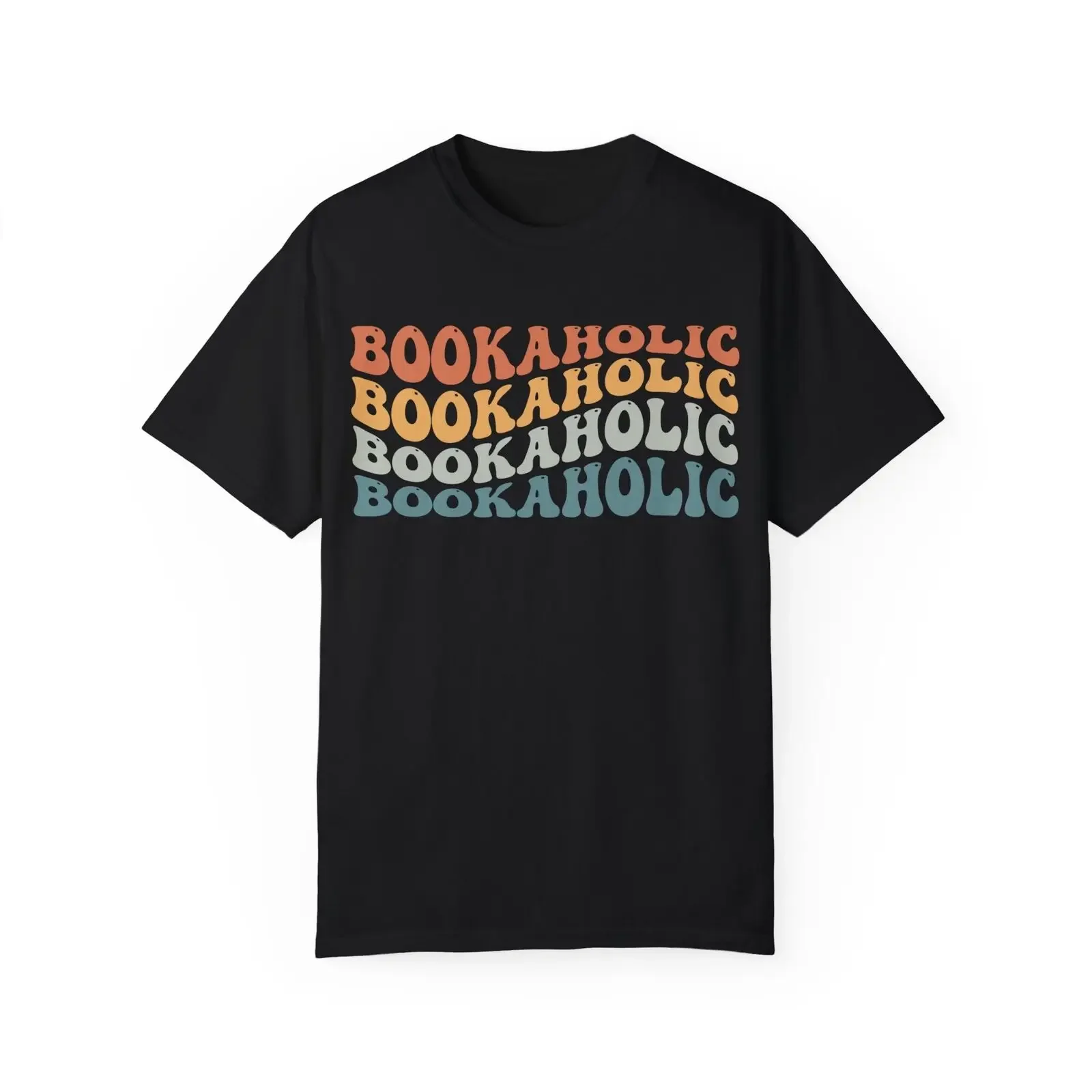 Bookaholic Retro Vintage Style Reading Books Tshirt